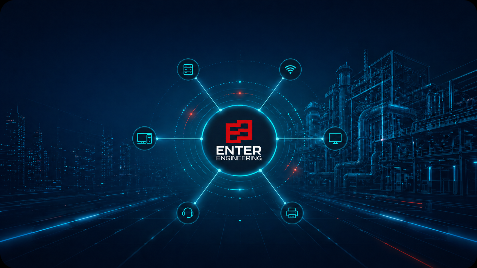 Enter Engineering — office equipment service network